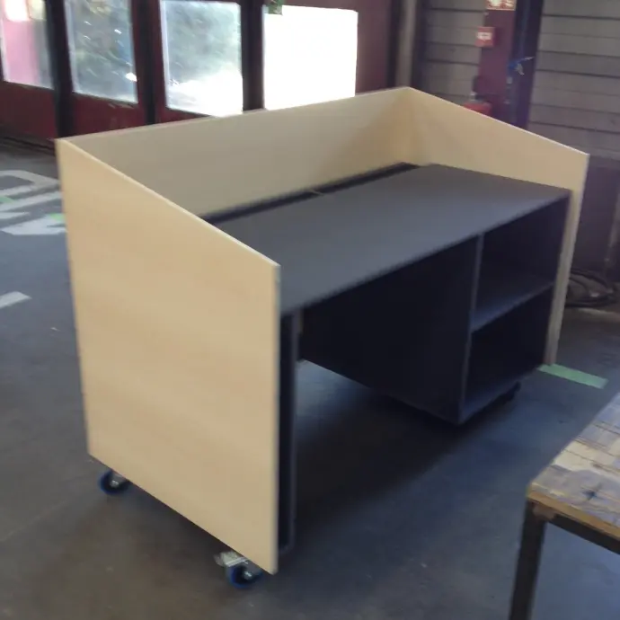 Meuble régie professionnel sur mesure configuration 1