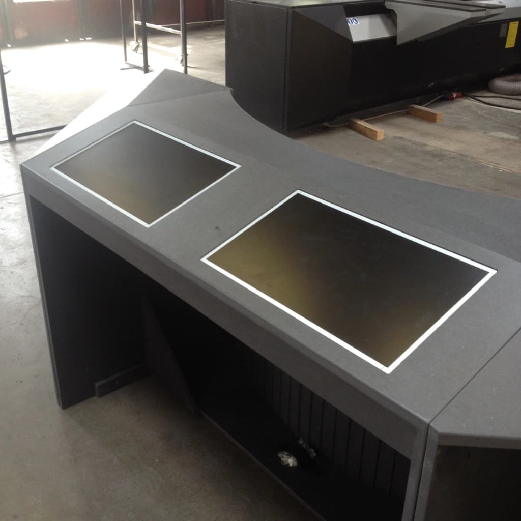 Meuble régie aluminium modulaire pour spectacle professionnel