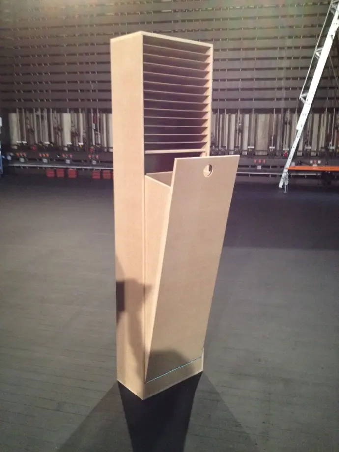 Huche rangement gélatines professionnelle pour 25 rouleaux de filtres projecteurs